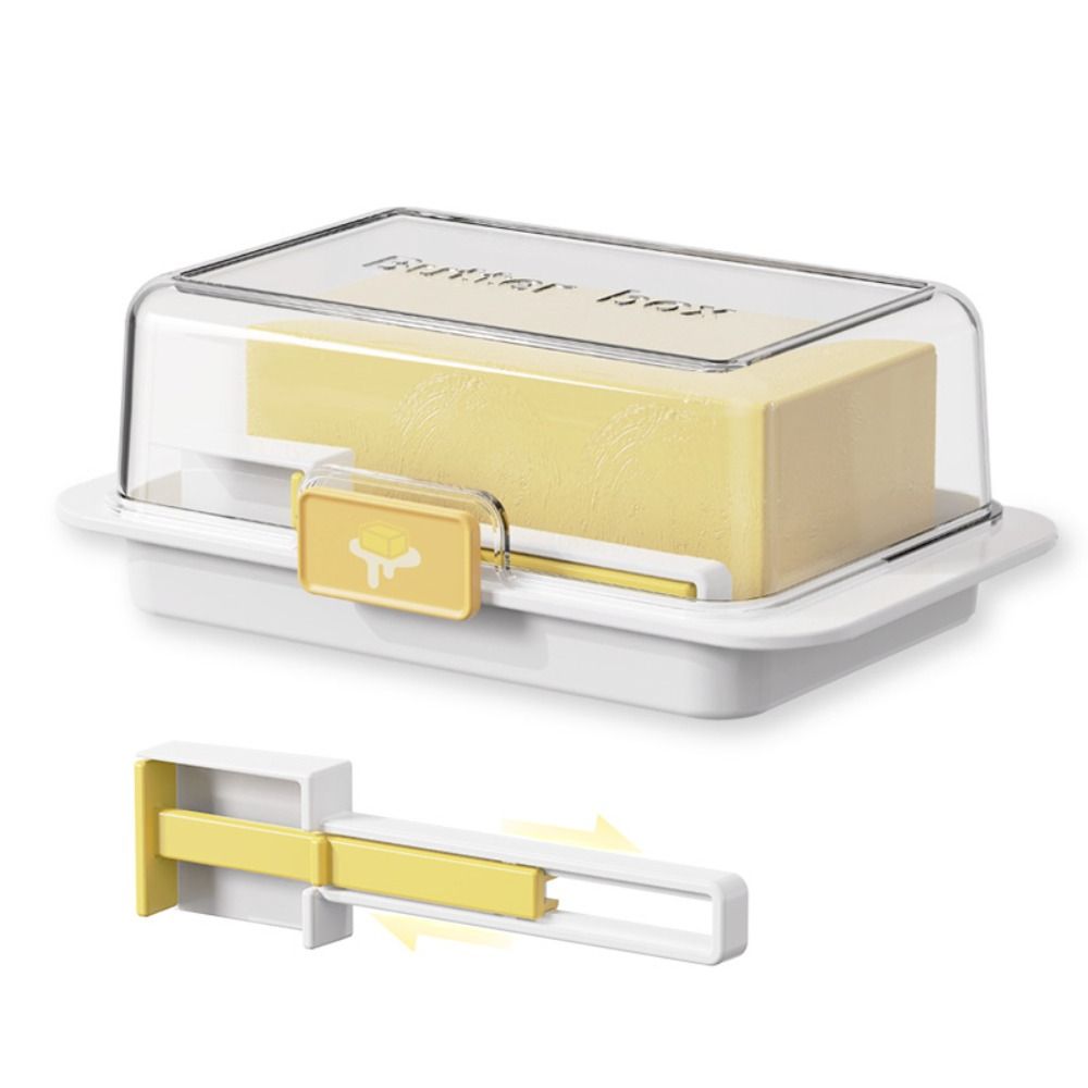 Kitchen Baking Containers - Clear Lid Butter Storage Box Dustproof