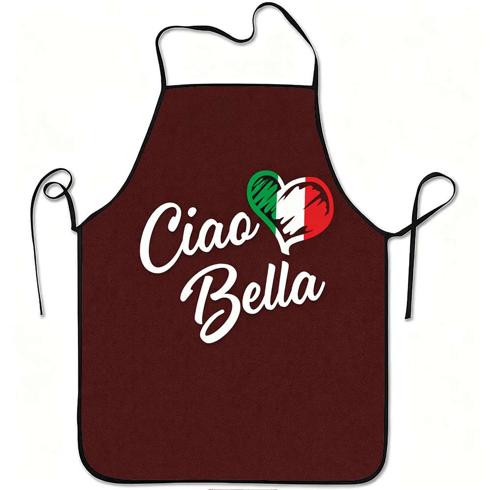 Kitchen Baking Ideas - 1 Piece Richly Italian-Themed Apron, Vintage