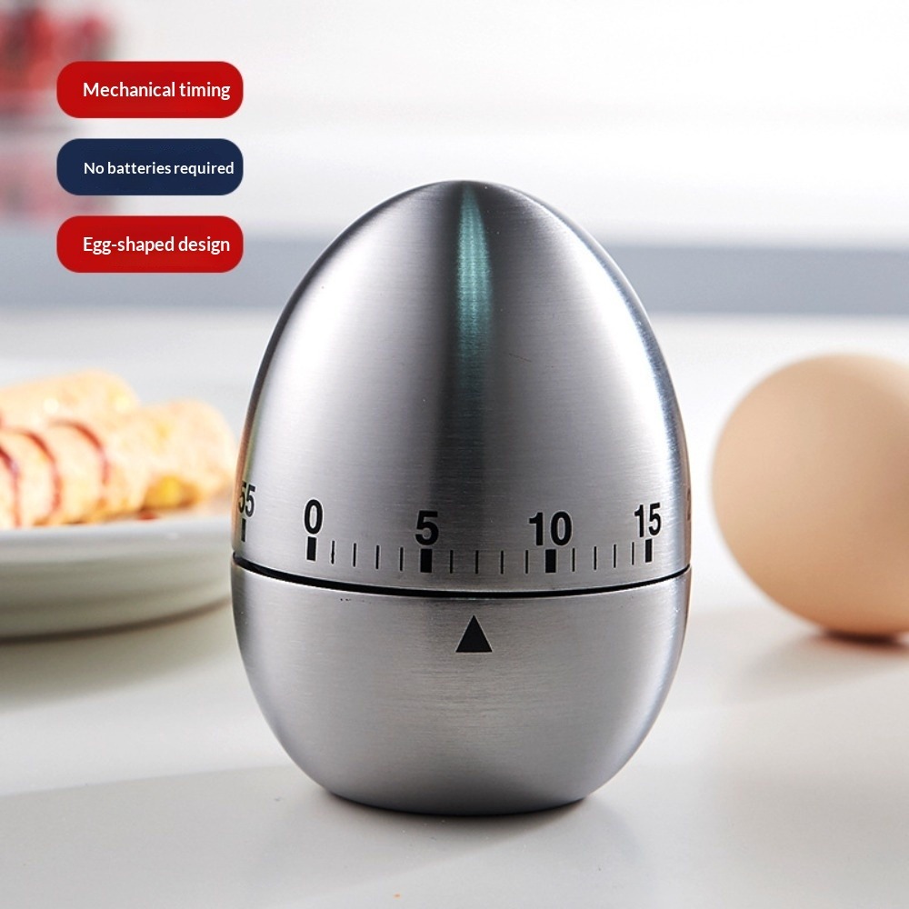 Creative Egg Shaped Mechanical - Baking Kitchen Hourly recension och pris
