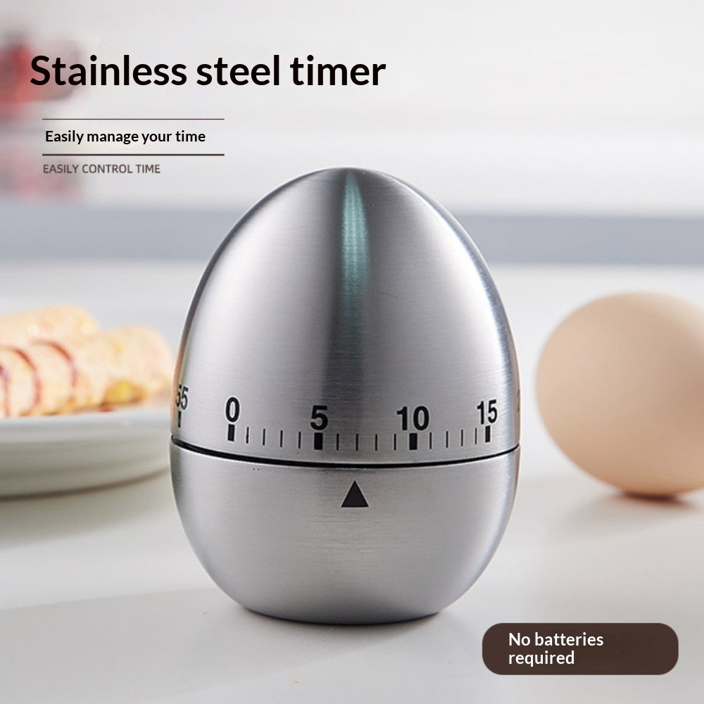 Creative Egg Shaped Mechanical - Baking Kitchen Hourly recension och pris