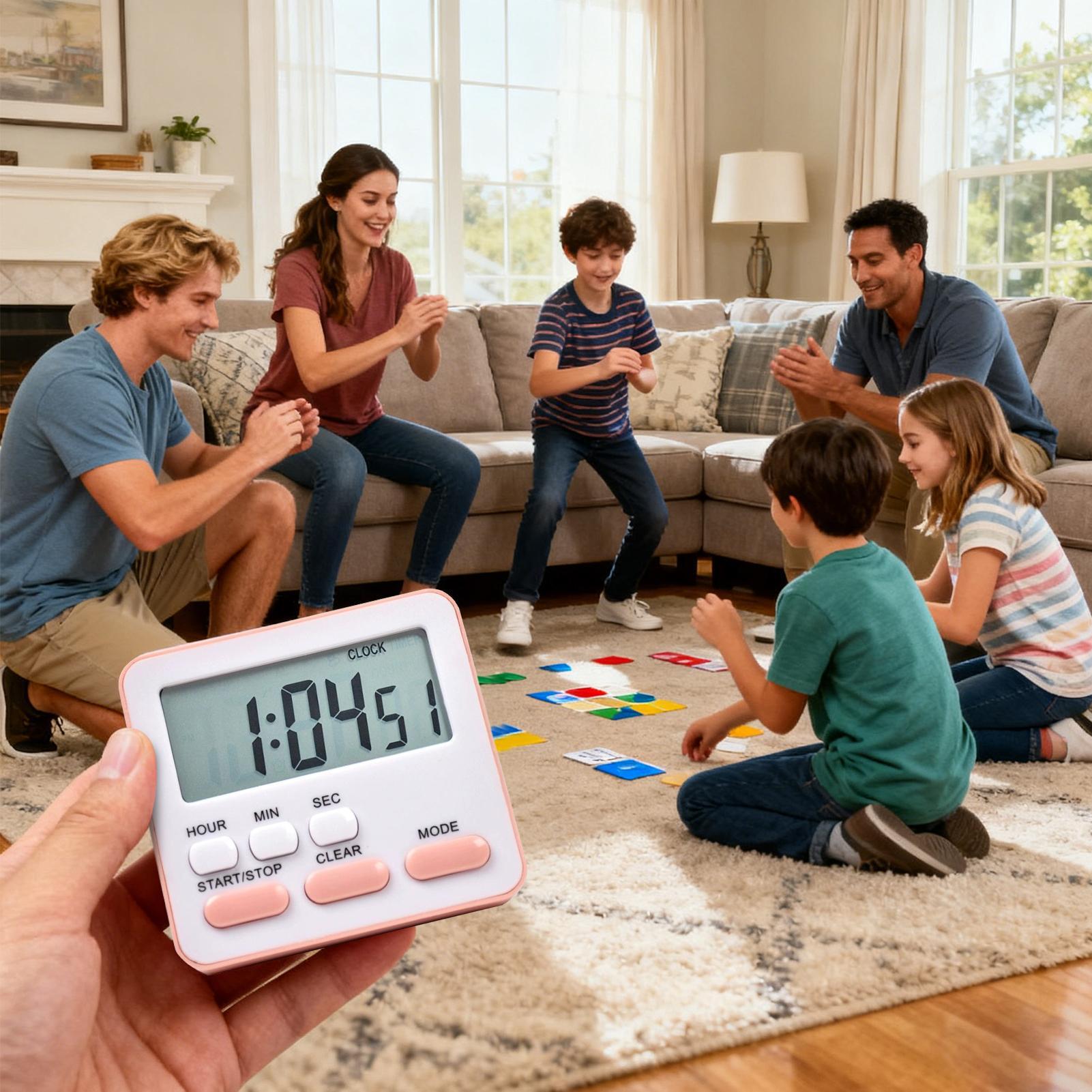 Kitchen Timer Small Digital Cl - Baking Kitchen Hourly recension och pris
