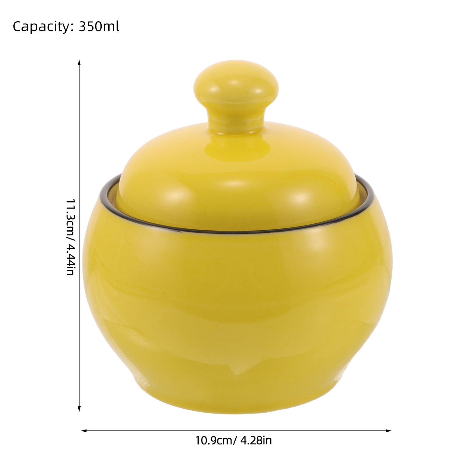 Ceramic Sugar Jar Drum Shape V - Kitchen Baking Containers recension och pris