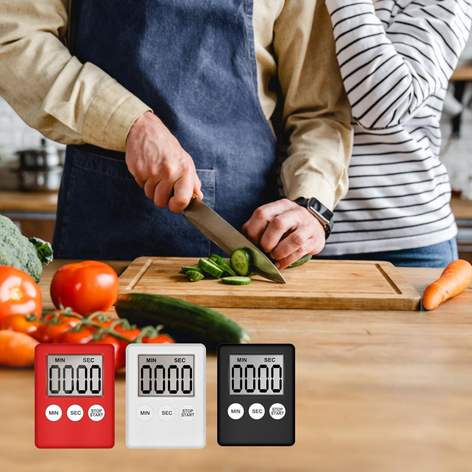 1pc Magnetic Kitchen Timer Dig - Baking Kitchen Hourly recension och pris