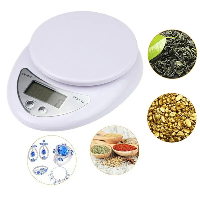 5kg/1g Electronic Scales Porta - Mini Kitchen Baking recension och pris