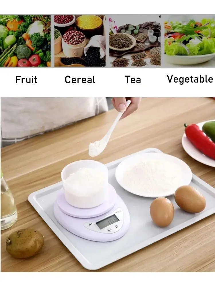 5kg/1g Electronic Scales Porta - Mini Kitchen Baking recension och pris