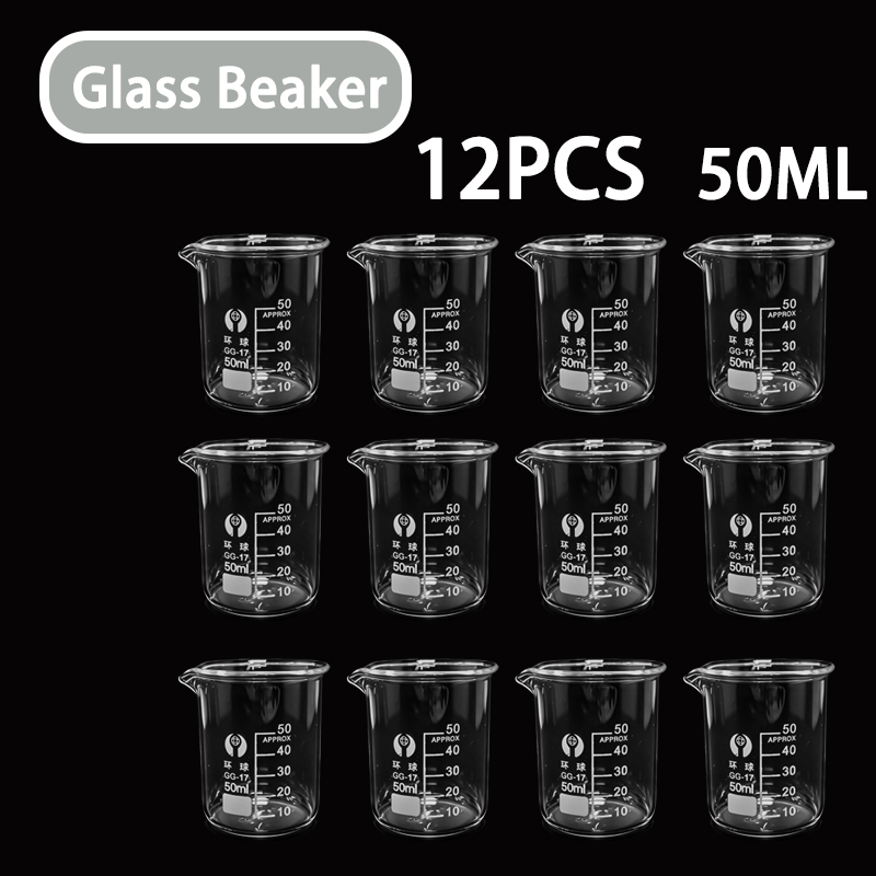 12PCS 50ML Glass Measuring Cup - Kitchen Glass Baking Set recension och pris