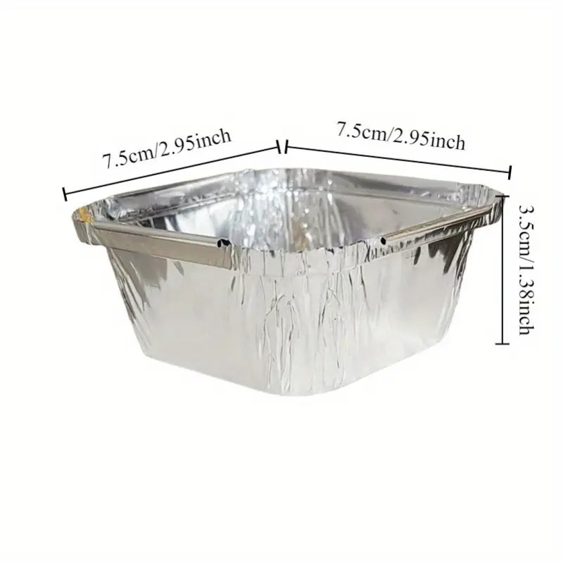 20/40Pcs Square Disposable Alu - Kitchen Baking Containers recension och pris