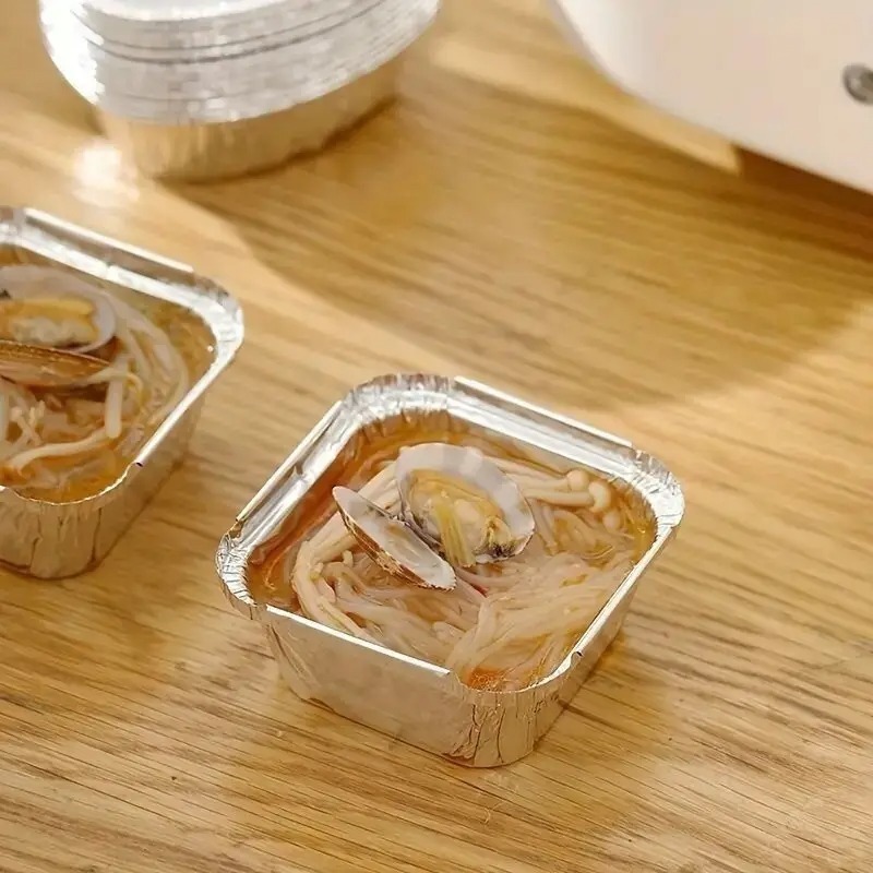 20/40Pcs Square Disposable Alu - Kitchen Baking Containers recension och pris