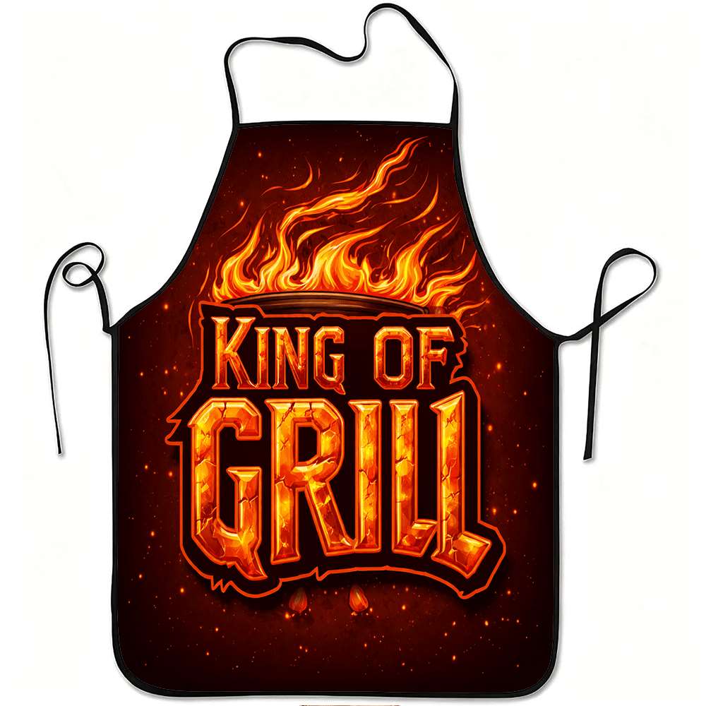1 Piece of Bbq King Apron, Bbq - Kitchen Baking Ideas recension och pris