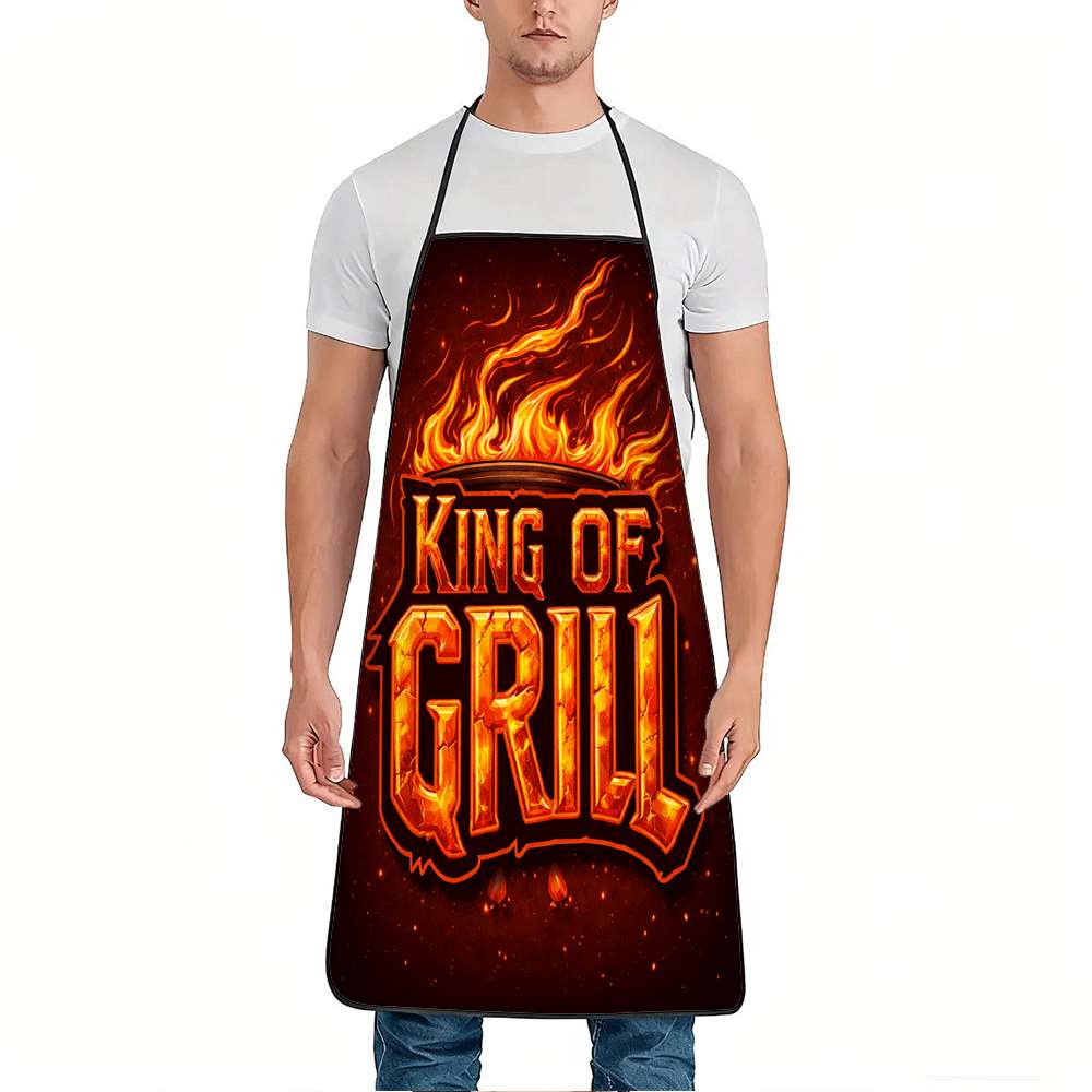 1 Piece of Bbq King Apron, Bbq - Kitchen Baking Ideas recension och pris