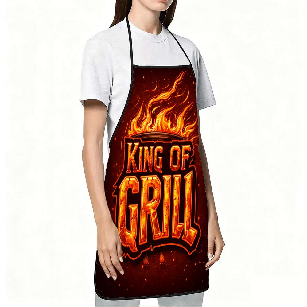1 Piece of Bbq King Apron, Bbq - Kitchen Baking Ideas recension och pris