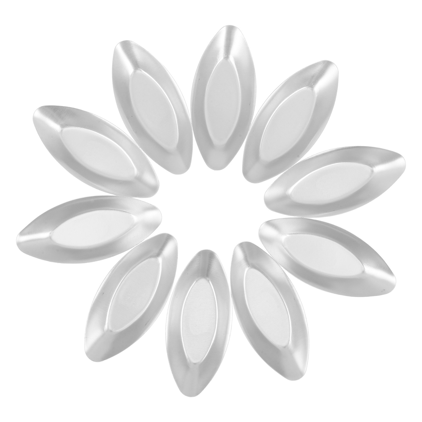 10Pcs Boat Shape Tart Molds Al - Mini Kitchen Baking recension och pris