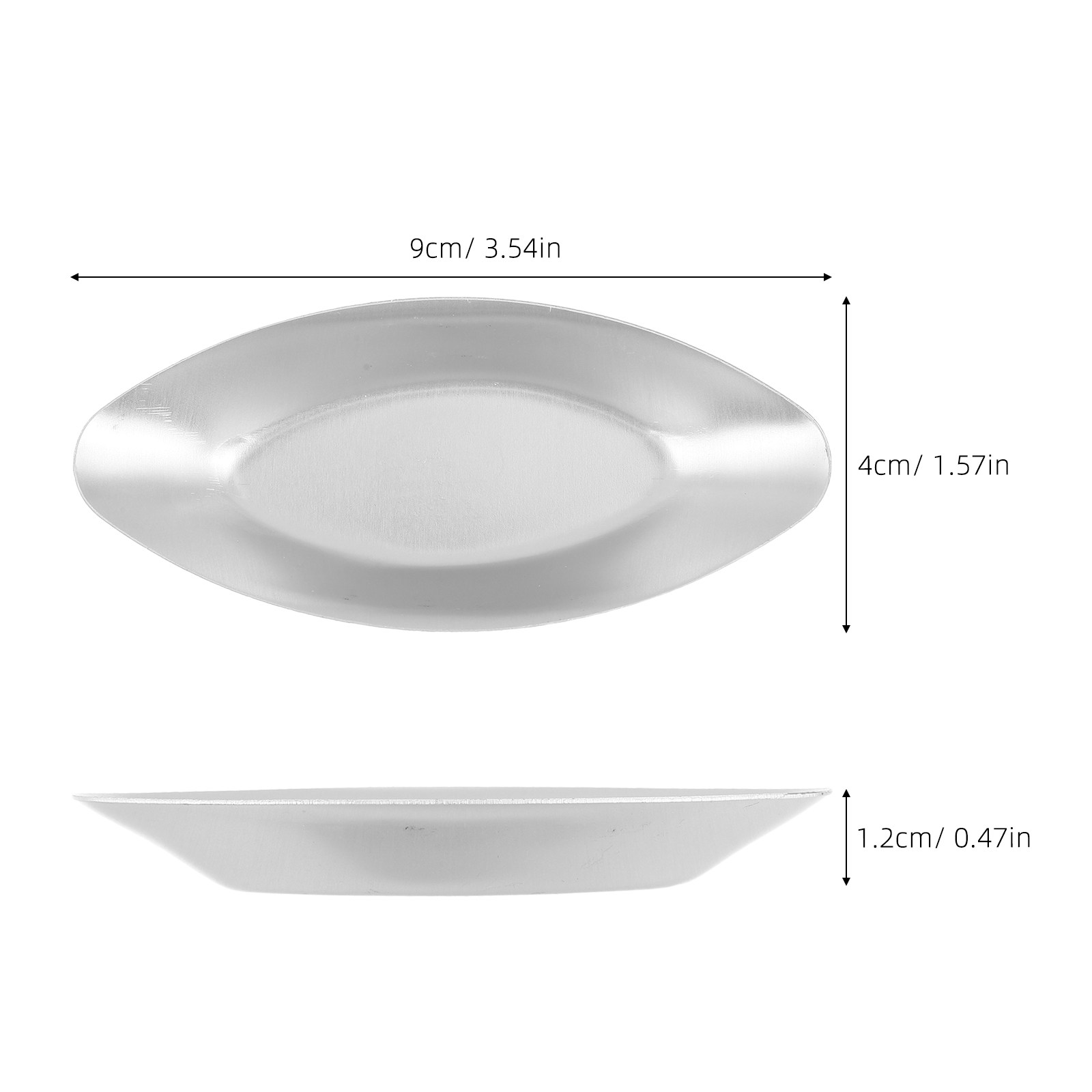 10Pcs Boat Shape Tart Molds Al - Mini Kitchen Baking recension och pris