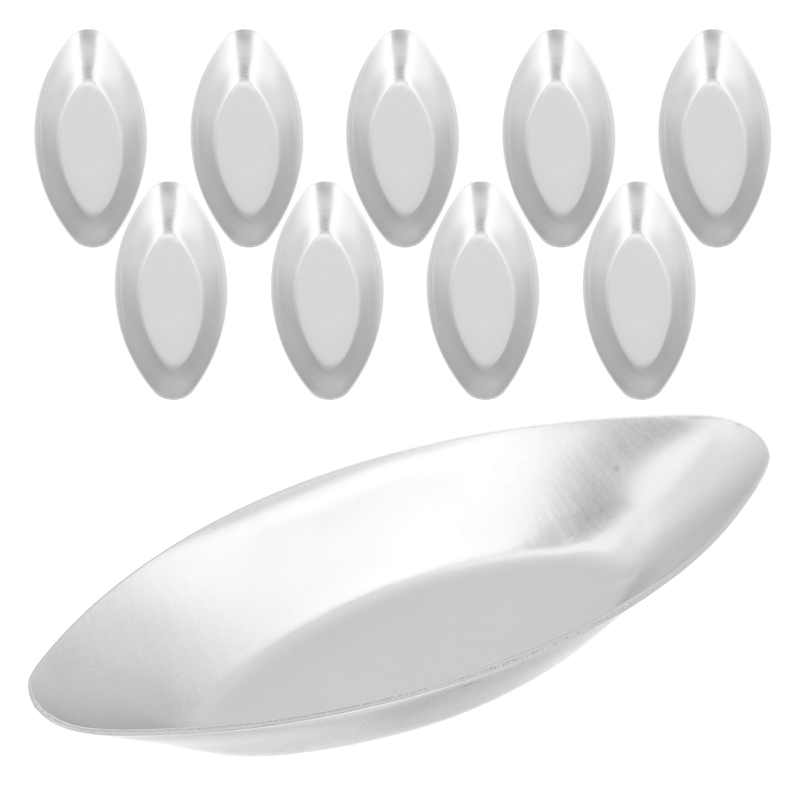 10Pcs Boat Shape Tart Molds Al - Mini Kitchen Baking recension och pris