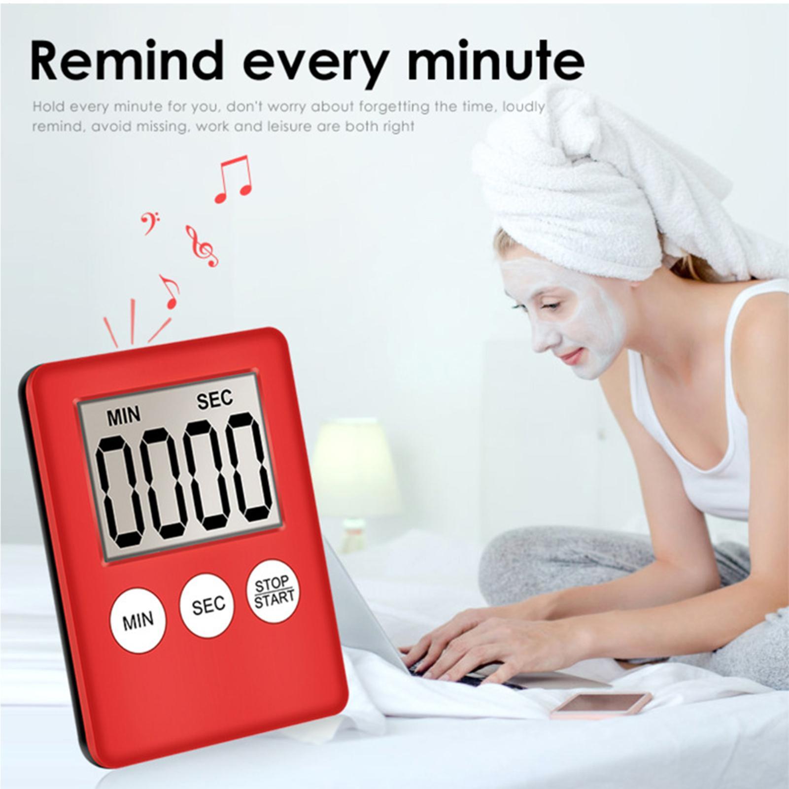Magnetic Kitchen Timer Digital - Baking Kitchen Hourly recension och pris