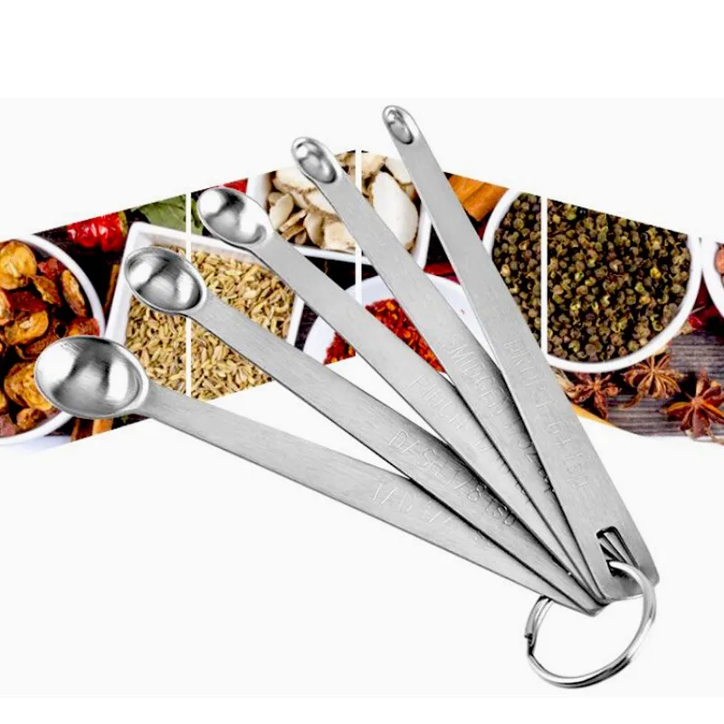 5Pcs Stainless Steel Mini Meas - Mini Kitchen Baking recension och pris