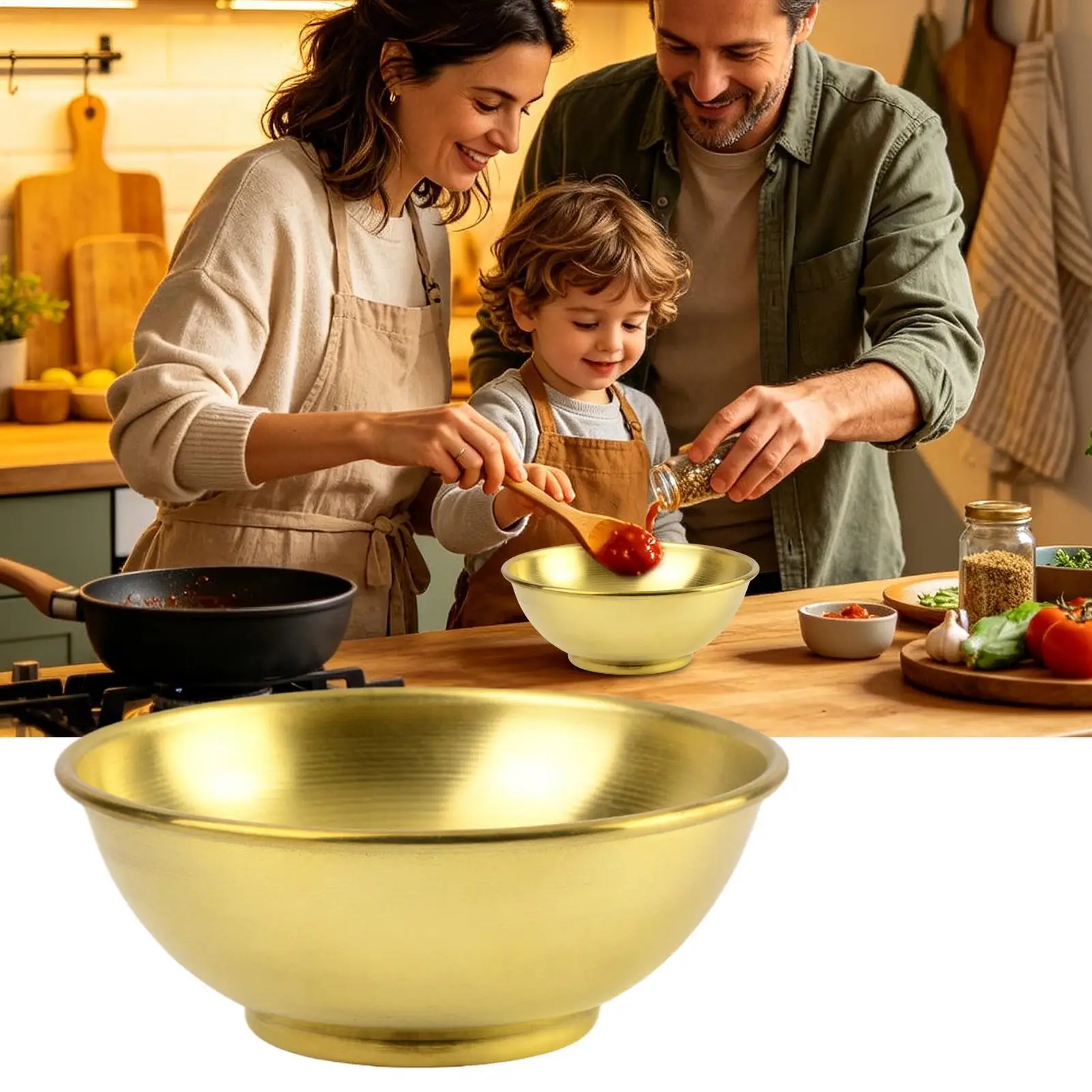 Copper Bowl Large Storage Cont - Kitchen Baking Containers recension och pris
