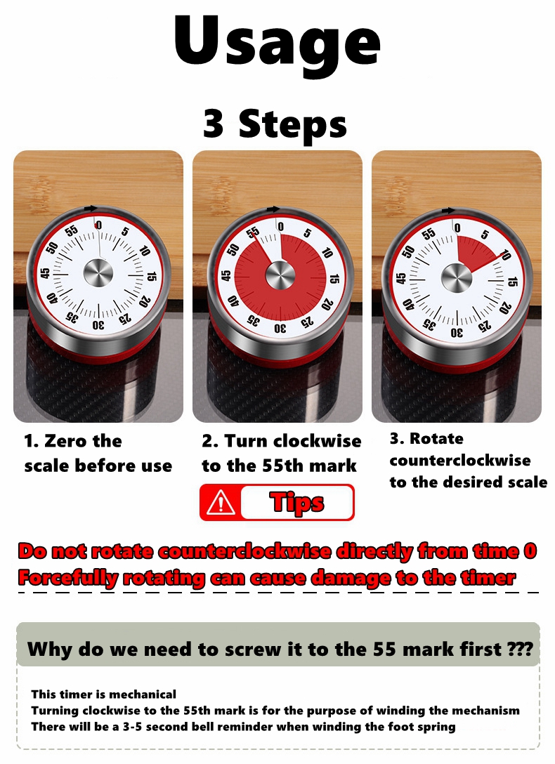 Countdown Reminder Magnetic Me - Baking Kitchen Hourly recension och pris