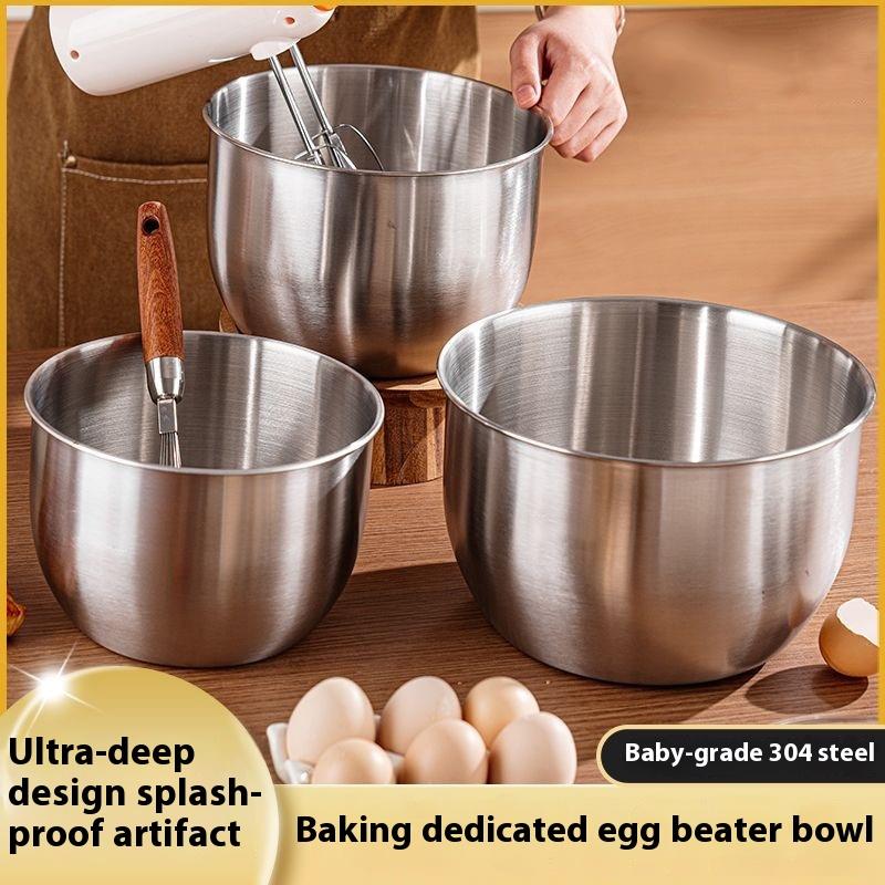 1Pc Stainless Steel Mixing Bow - Kitchen Baking Containers recension och pris