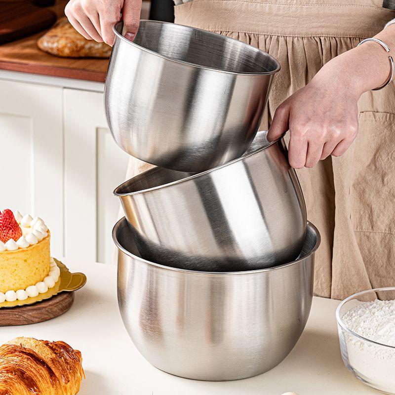 1Pc Stainless Steel Mixing Bow - Kitchen Baking Containers recension och pris