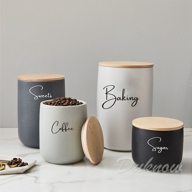 Kitchen Organization Canister  - Kitchen Baking Wall Art recension och pris