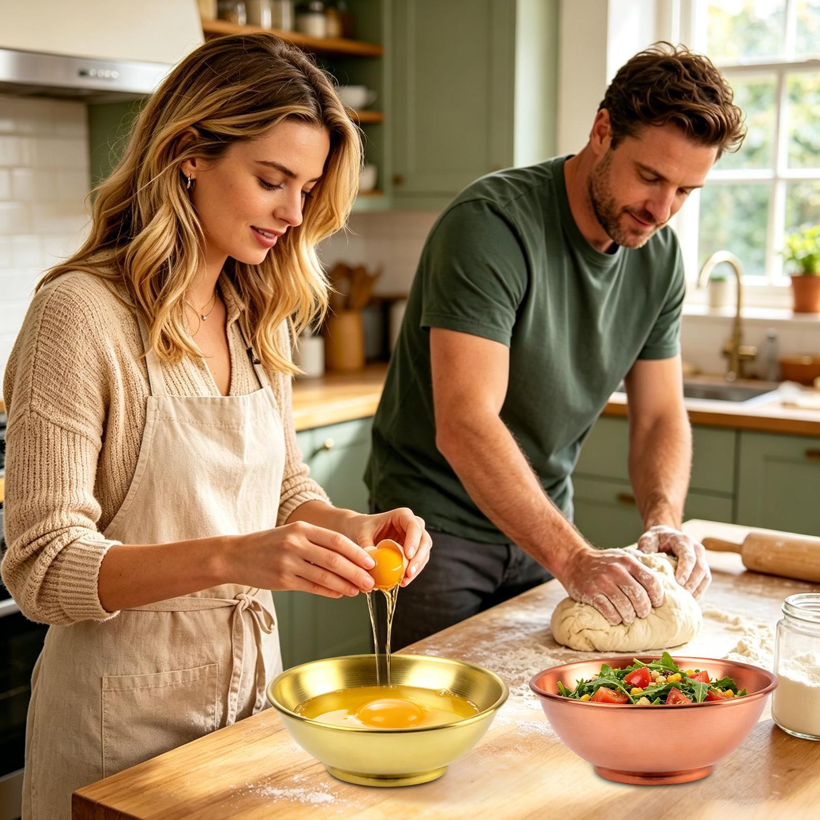 Copper Bowl Large Storage Cont - Kitchen Baking Containers recension och pris