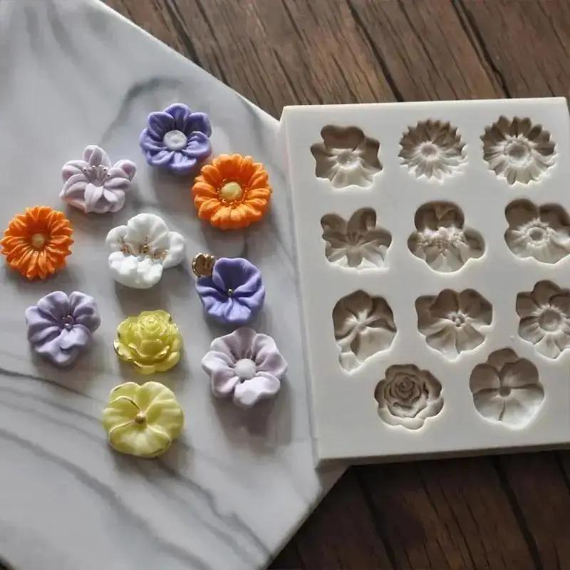 Mini Small Flower Silicone Mol - Mini Kitchen Baking recension och pris