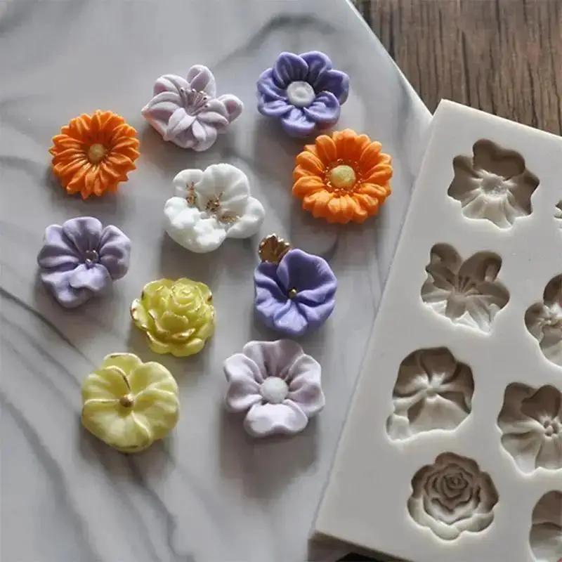 Mini Small Flower Silicone Mol - Mini Kitchen Baking recension och pris