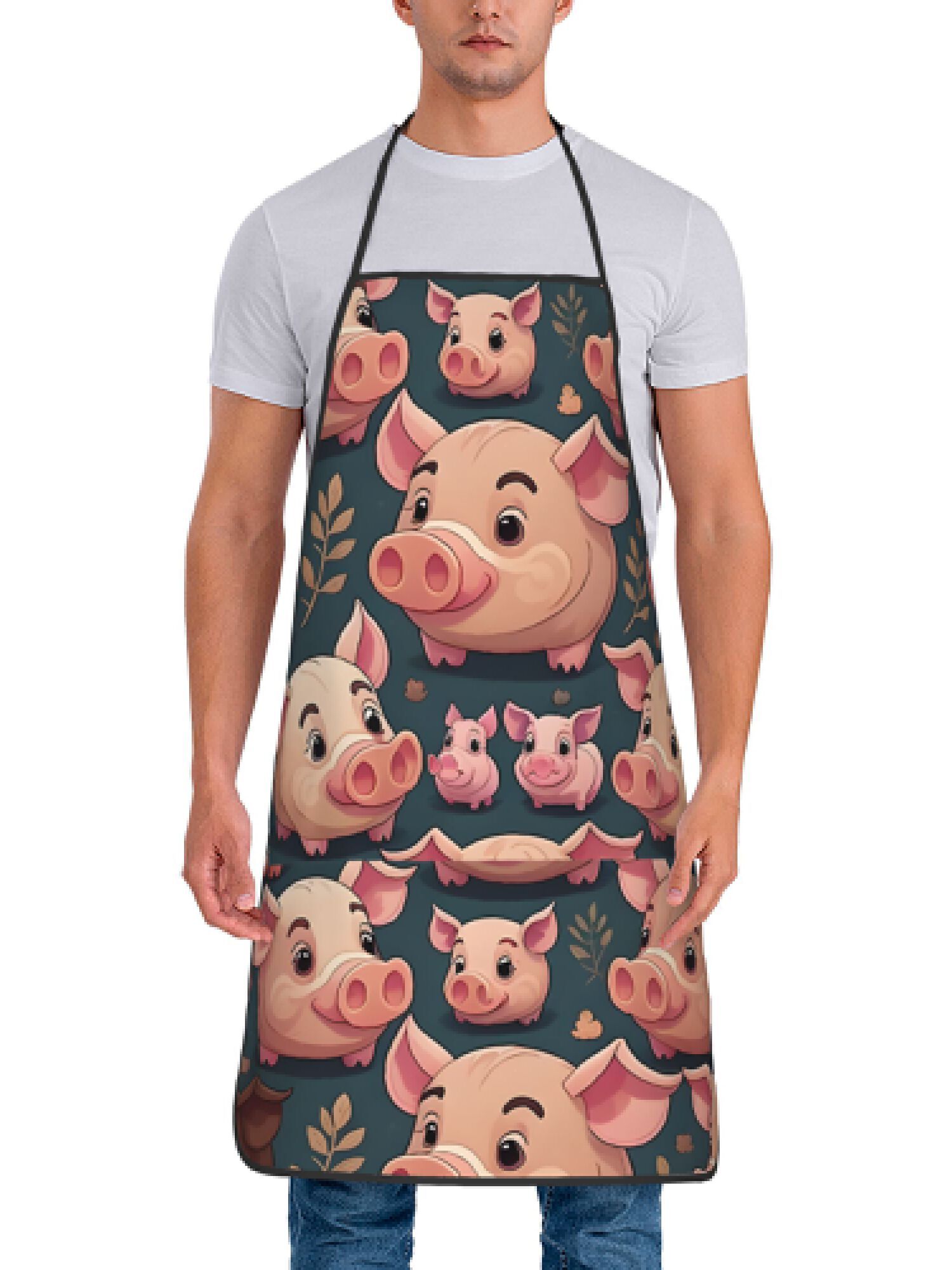 1 Piece Retro Pink Pig Design  - Kitchen Baking Ideas recension och pris