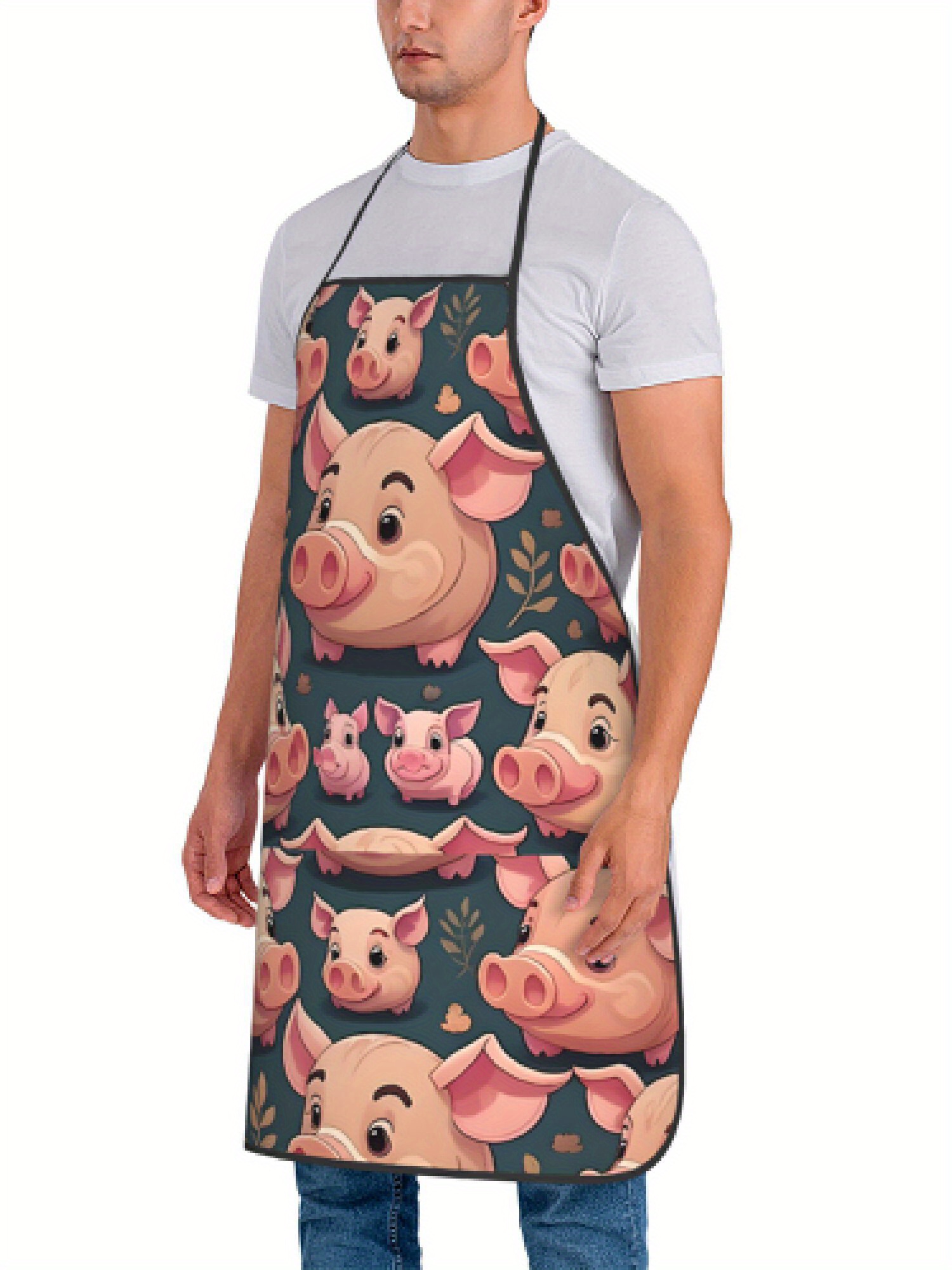 1 Piece Retro Pink Pig Design  - Kitchen Baking Ideas recension och pris