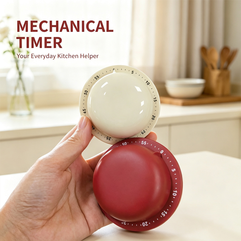 Mechanical Kitchen Timer with  - Baking Kitchen Hourly recension och pris