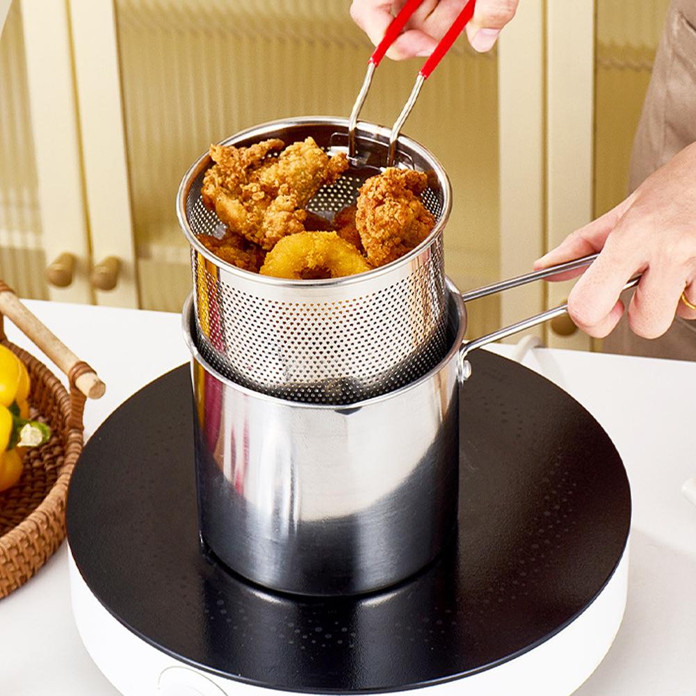 Stainless Steel Deep Fryer Pot - Miniature Baking Kitchen recension och pris