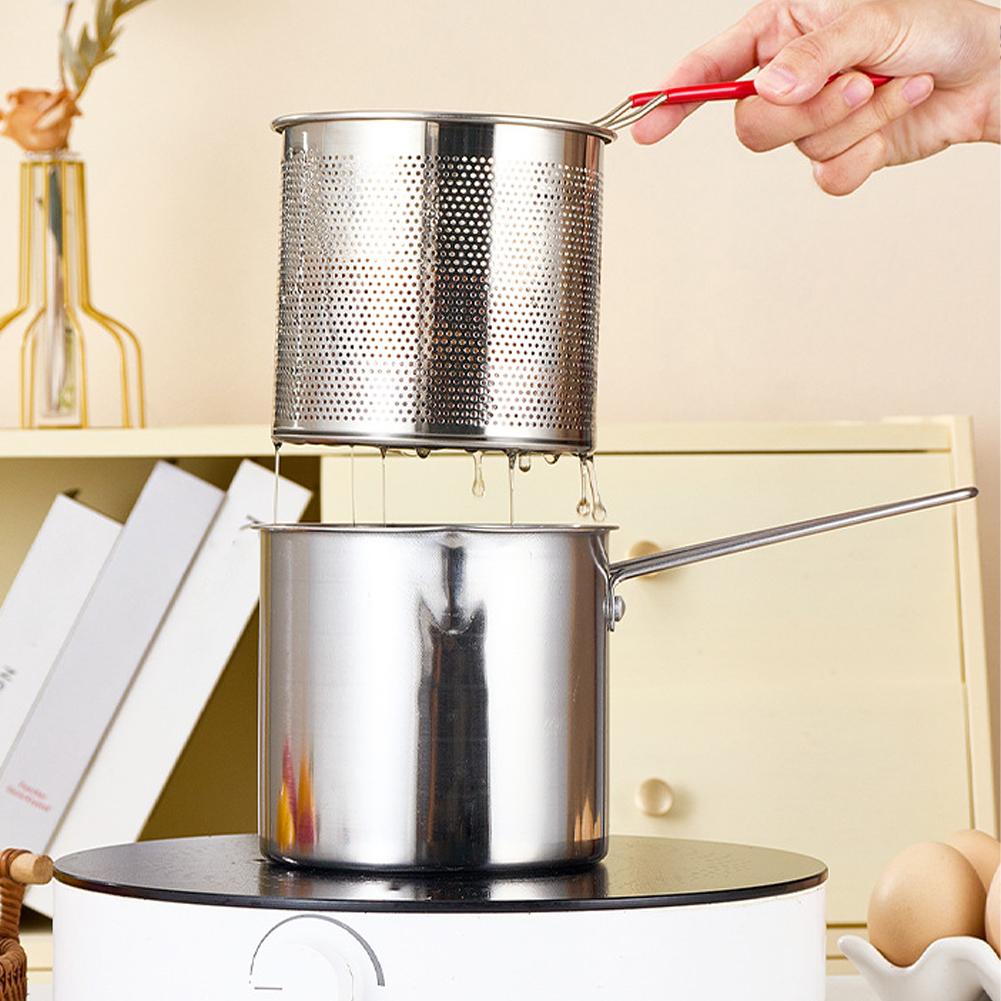 Stainless Steel Deep Fryer Pot - Miniature Baking Kitchen recension och pris