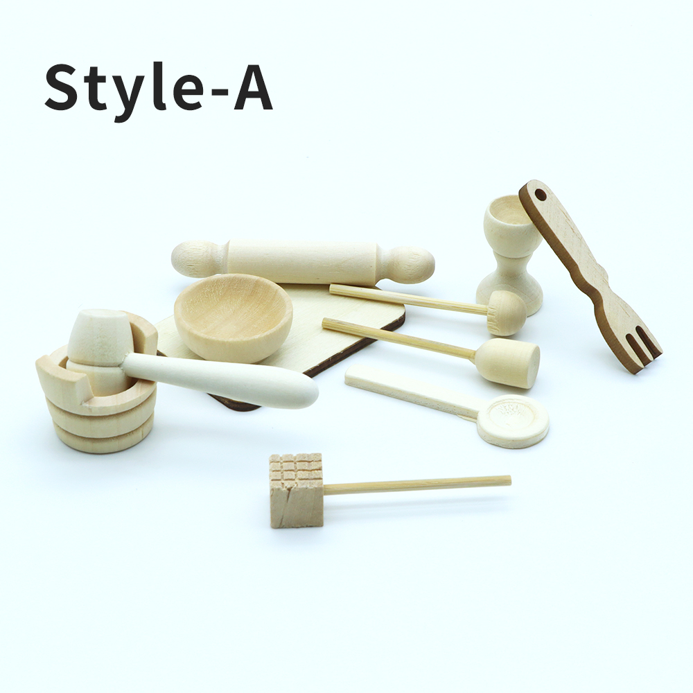 Dollhouse Mini White Embryo Wo - Mini Kitchen Baking recension och pris